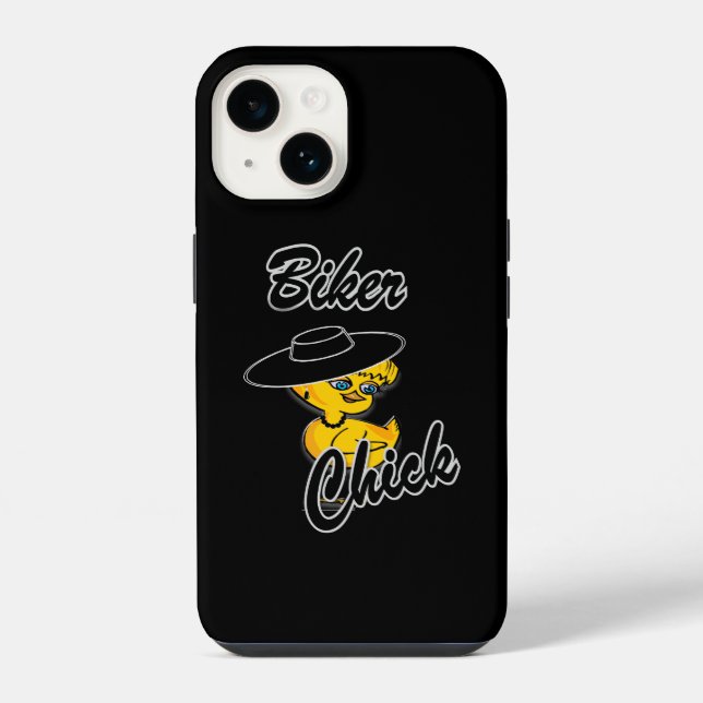 Coque iPhone Chick de vélo #4 (Verso)