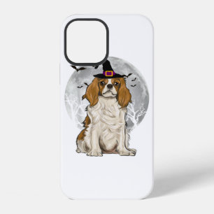 Coque iPhone 12 Chien Cavalier King Charles Spaniel Chapeau de Sor