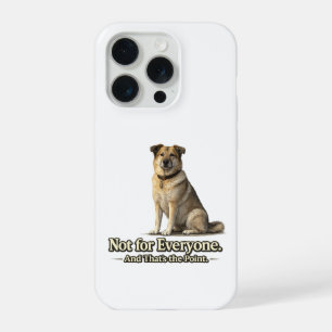 Coque iPhone 15 Pro Chien Chinook - Cadeau drôle de race rare