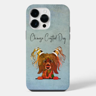 Coque Pour Pour iPhone 14 Pro Max Chien Crête Chinoise Visage Laid