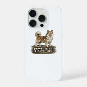 Coque iPhone 15 Pro Chien de berger islandais – Propulsé par le bonheu