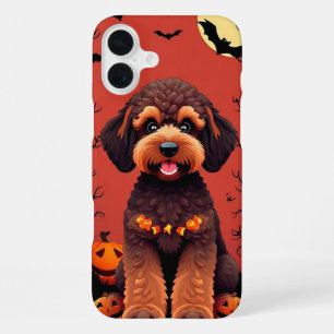 Coque iPhone 16 Plus Chien Fantastique et Effrayant Magique Halloween �