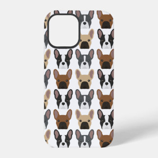 Coque iPhone 12 Pro Chien-taureau français à la mode