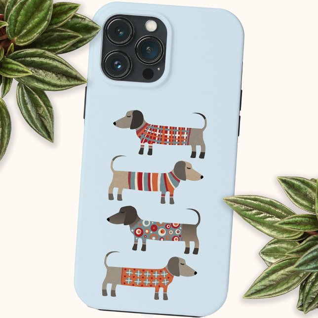 Coque iPhone Chien teckel (Dachshund Wiener Sausage Dog cell phone case)