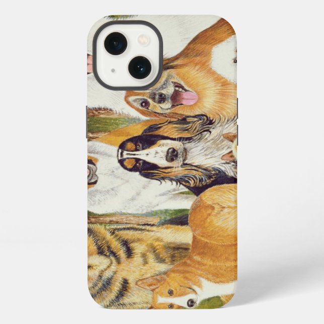 Coque iPhone Chiens en mai (Verso)