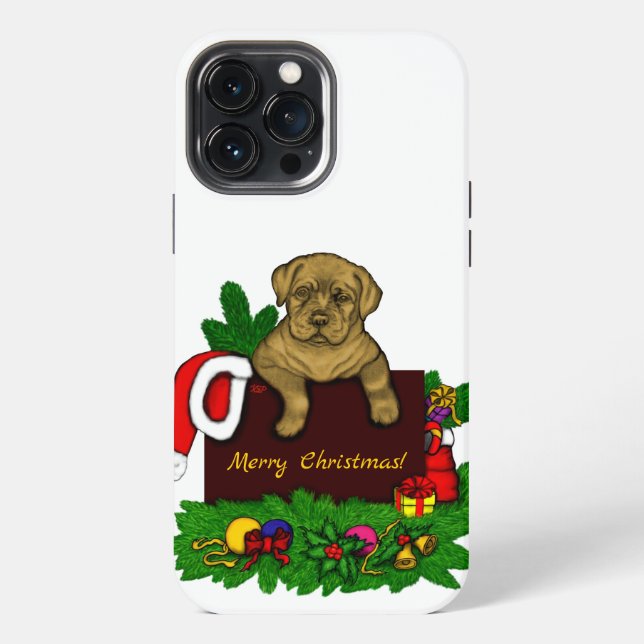 Coque iPhone Chiffre XMas (Verso)