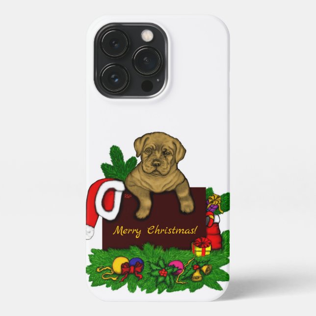 Coque iPhone Chiffre XMas (Verso)