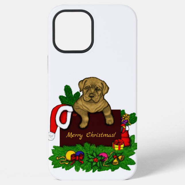 Coque iPhone Chiffre XMas (Verso)