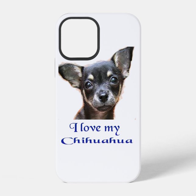 Coque iPhone Chihuahua  (Verso)
