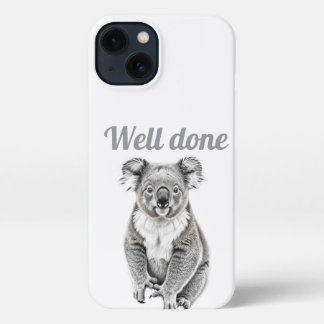 Etui iPhone 13 Chill Koala Écran de téléphone