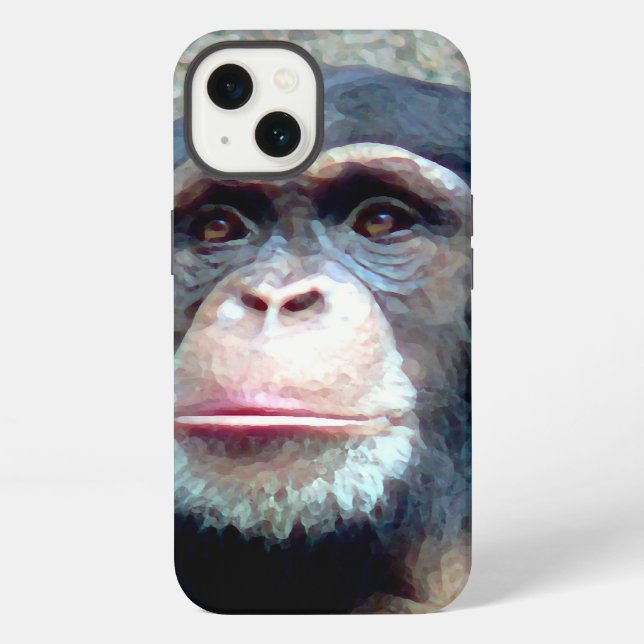 Coque iPhone Chimpanzé (Verso)