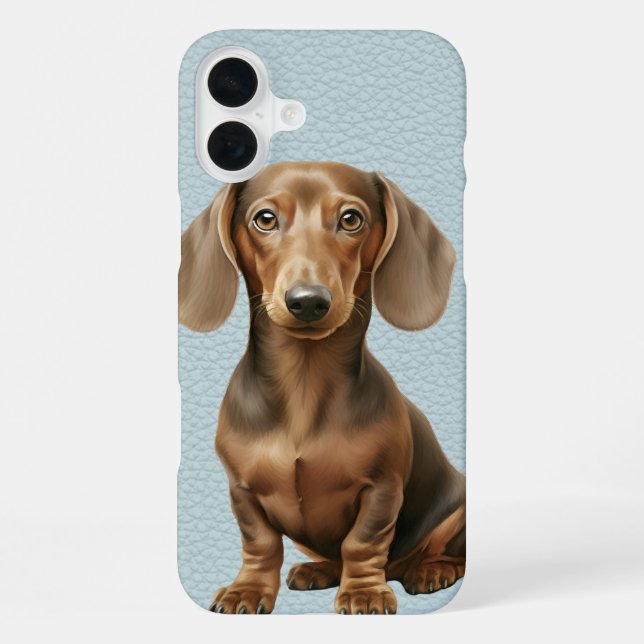 COQUE iPhone CHIOT DE DOXIE BRUN ADORABLE (Verso)