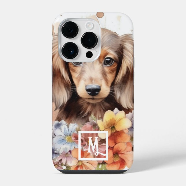Coque iPhone Chiot Mignon (Verso)