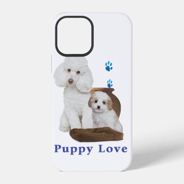 Coque iPhone Chiots (Verso)
