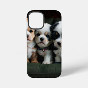Coque iPhone 12 Mini Chiots mignons 2