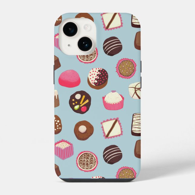 Coque iPhone Chocolat confiserie (Verso)