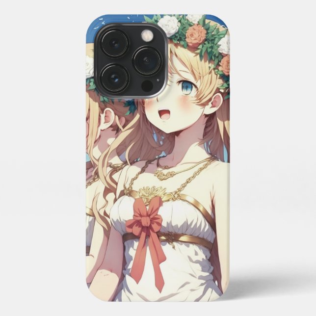 Coque iPhone Choeur d'anime (Verso)