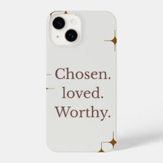 Coque Pour iPhone 14 "Chosen Loved Worthy" Téléphone IPhone 14