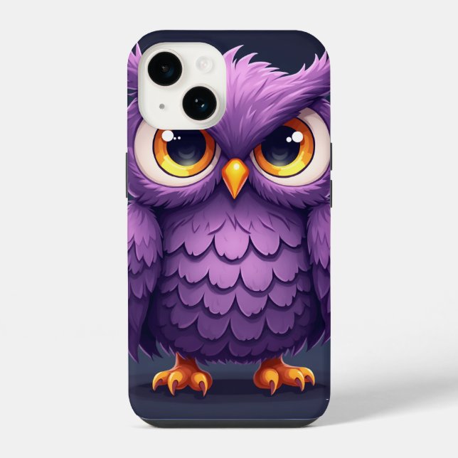 Coque iPhone chouette (Verso)