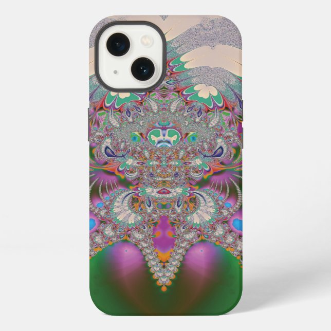 Coque iPhone Chouette de printemps (Verso)
