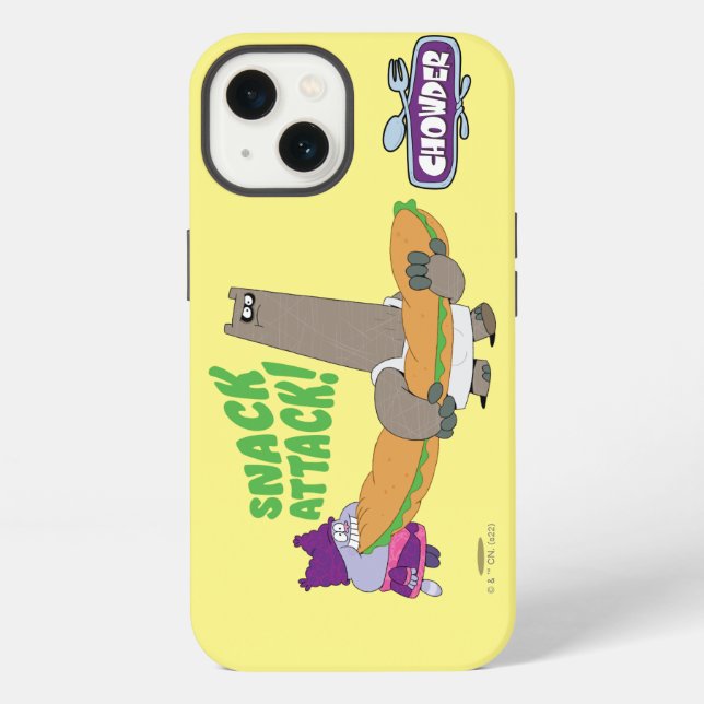 Coque iPhone Chowder et Shnitzel (Verso)
