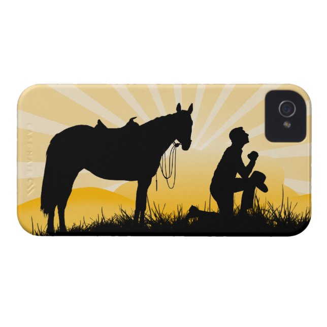 coque iphone Christian Cowboy (Dos Horizontal)