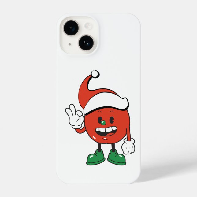 Coque iPhone Christmas Apple - A Sweet and Festive Holiday Desi (Verso)