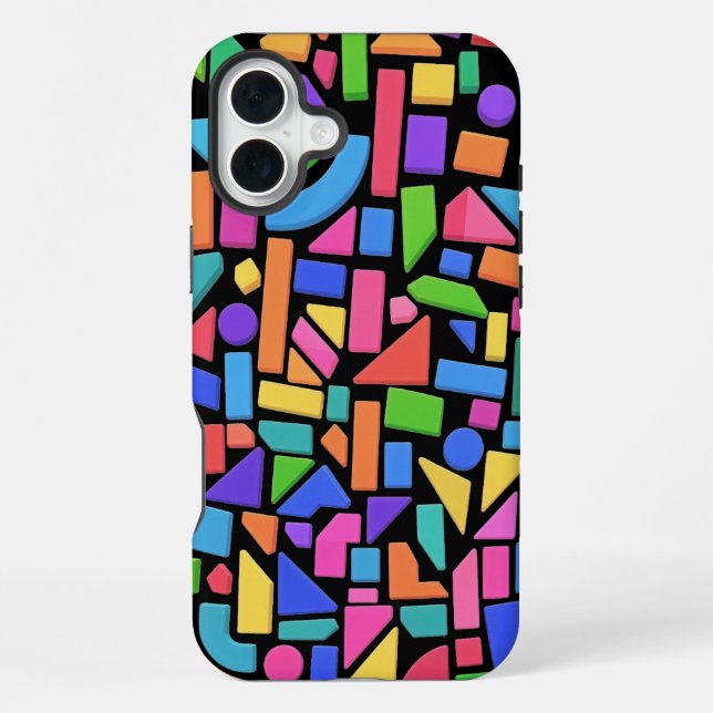 Coque iPhone Chromatic Geometry (Verso)