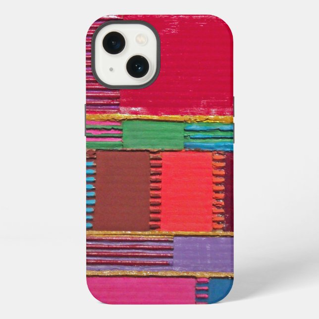 Coque iPhone Chromatic Quilt (Verso)