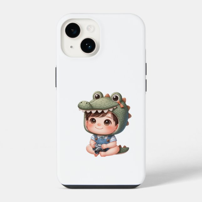 Coque iPhone Chronique du crocodile (Verso)