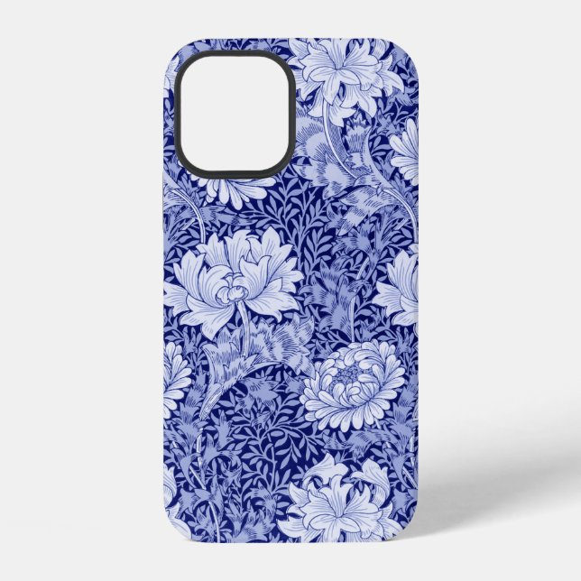 Coque iPhone Chrysanthème Bleu, William Morris (Verso)