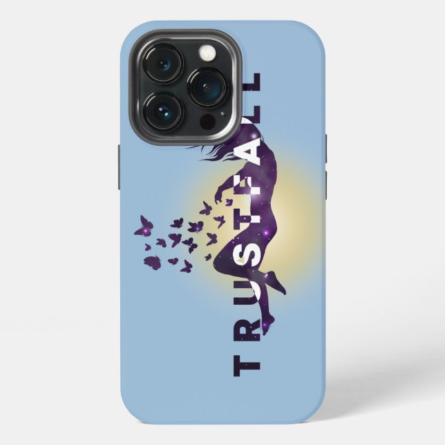 Coque iPhone Chute libre | (Dos)