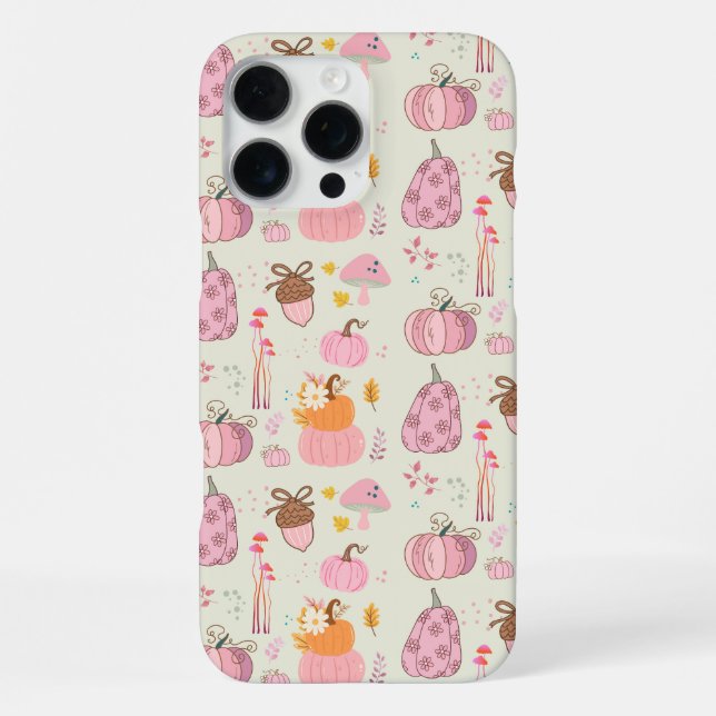 Coque iPhone Chute rose (Verso)