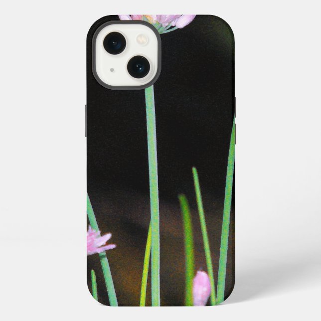Coque iPhone  Ciboulette en Fleurs (Verso)