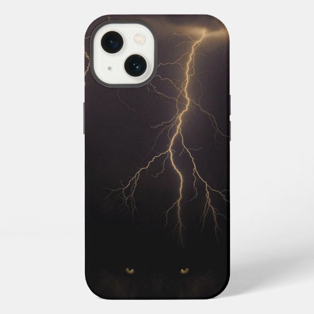 Coque iPhone Ciel éclairé (Verso)