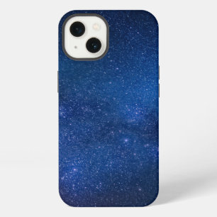 Etui iPhone 13 Ciel étoilé bleu Zazzle_Growshop.