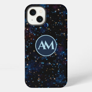 Etui iPhone 13 Ciel nocturne avec étoiles et planètes personnalis
