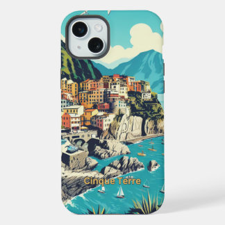 Coque iPhone 15 Plus Cinque Terre Italie, Voyage