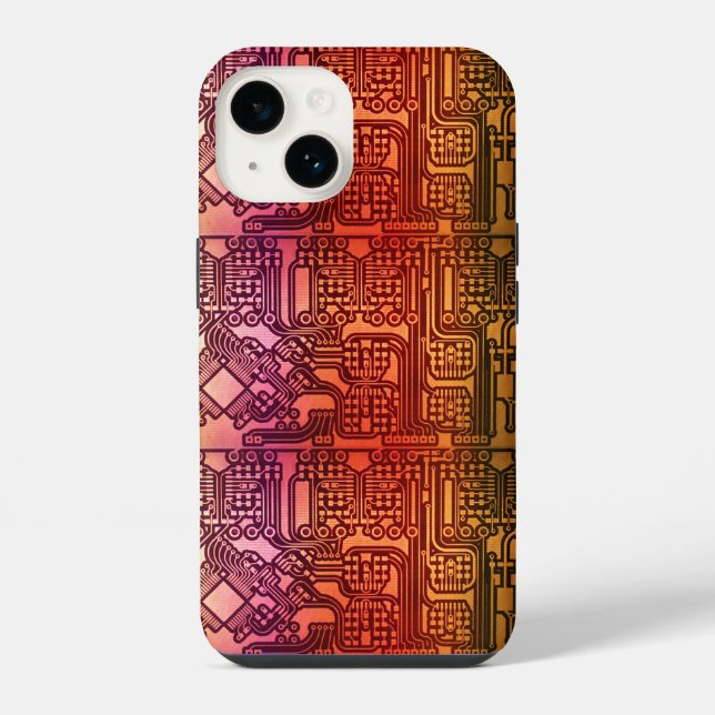 Coque iPhone Circuit de Steampunk (Verso)