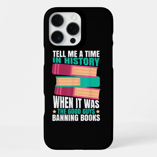 Coque iPhone Citation de livres interdits  (Verso)