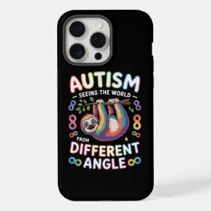Coque iPhone 15 Pro Max Citation de sensibilisation à l'autisme Esprit uni