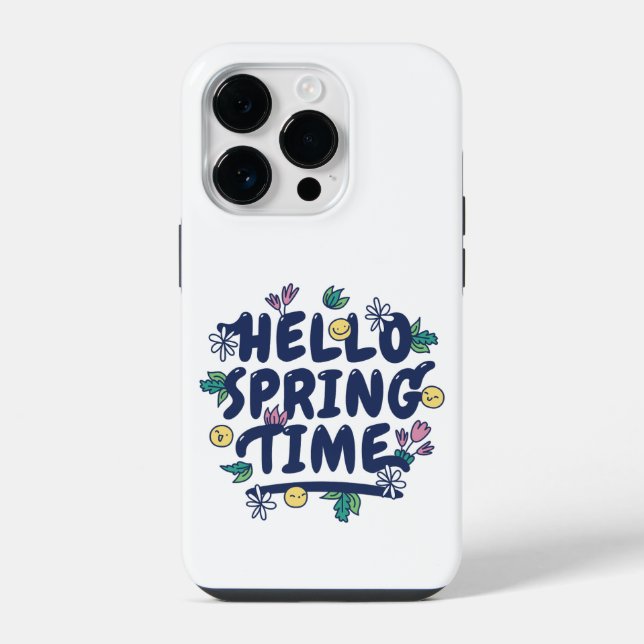 COQUE iPhone CITATION DE SUIVEURS DE PRINTEMPS (Verso)