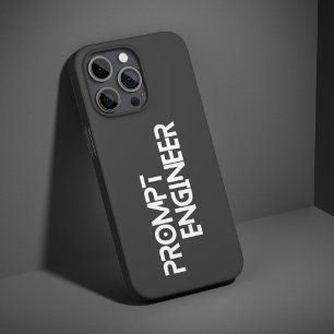 Coque iPhone 15 Pro Citation d'ingénieur d'invite minimaliste
