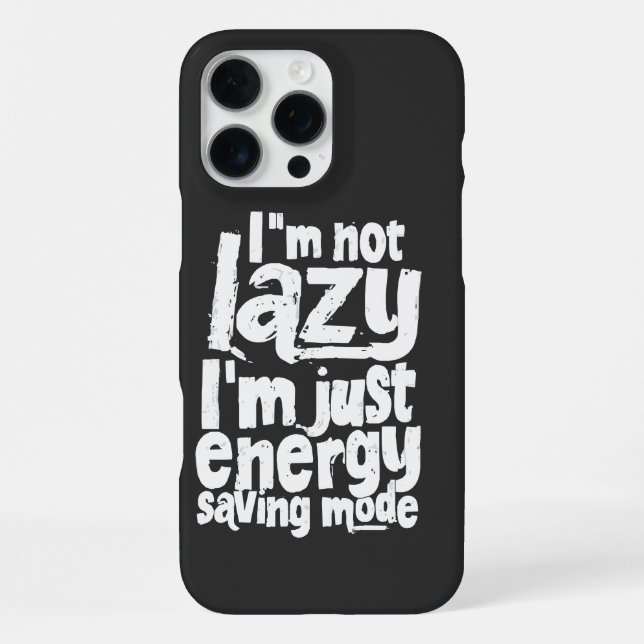 Coque iPhone Citation drôle Procrastination (Verso)