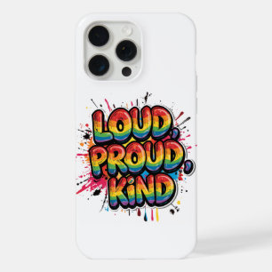 Coque iPhone 15 Pro Max Citation fière et bruyante de la fierté de l'arc-e