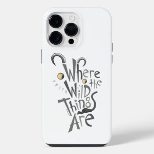 Coque Pour Pour iPhone 14 Pro Max Citation graphique de Where the Wild Things Are