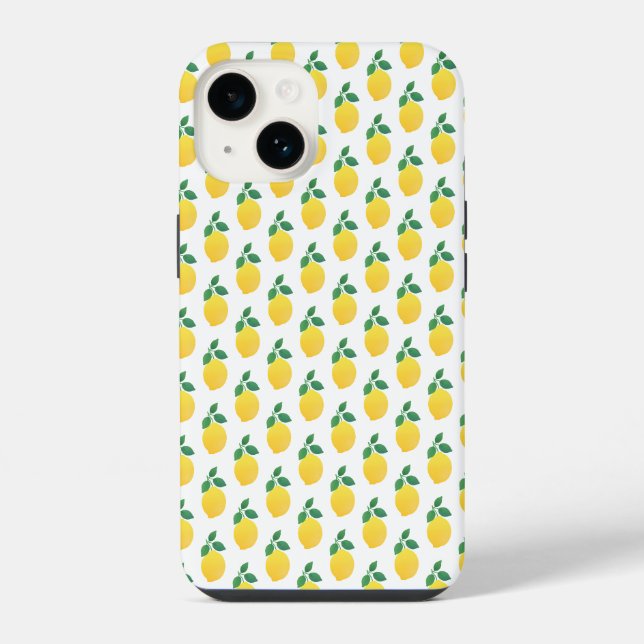 Coque iPhone Citron simple (Verso)