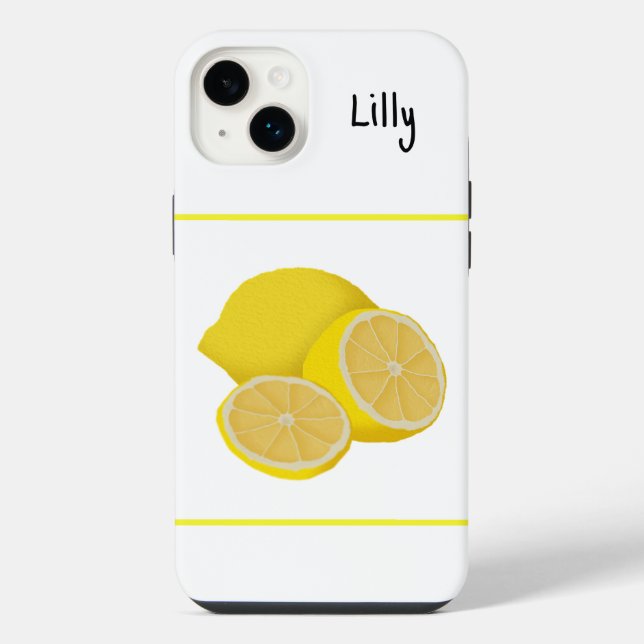 Coque iPhone Citrons (Verso)
