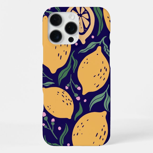 Coque iPhone Citrons de rêve (Verso)