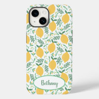 Citrons funky et chic Feuille